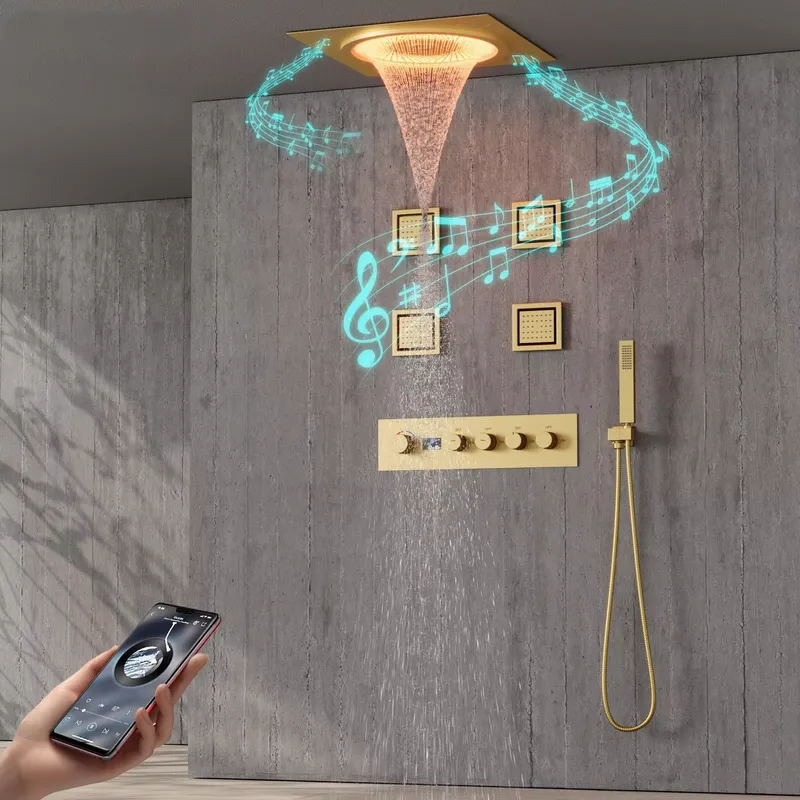 Spa & Wellness Komplex Bristol Royal * * * * - Smart LED Shower Set Bathroom Music