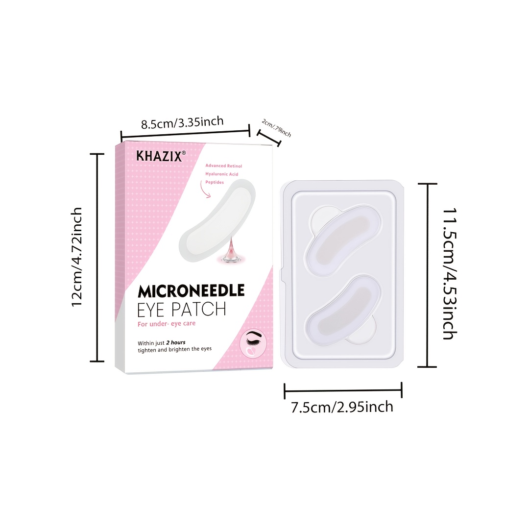 2PCS Retinol microneedle eye p - Microneedle Patch Eye recension och pris