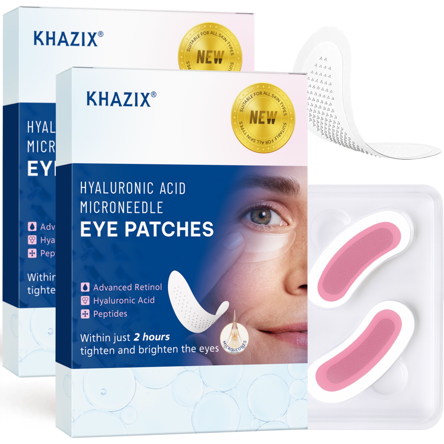 Retinol Microneedle Eye Patche - Microneedle Patch Eye recension och pris