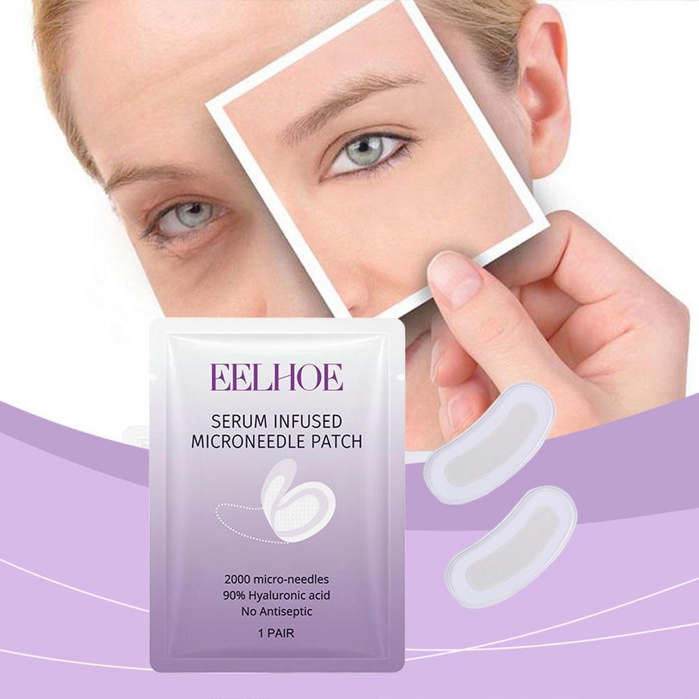 Collagen 0.2mm Microneedle Eye - Microneedle Patch Eye recension och pris