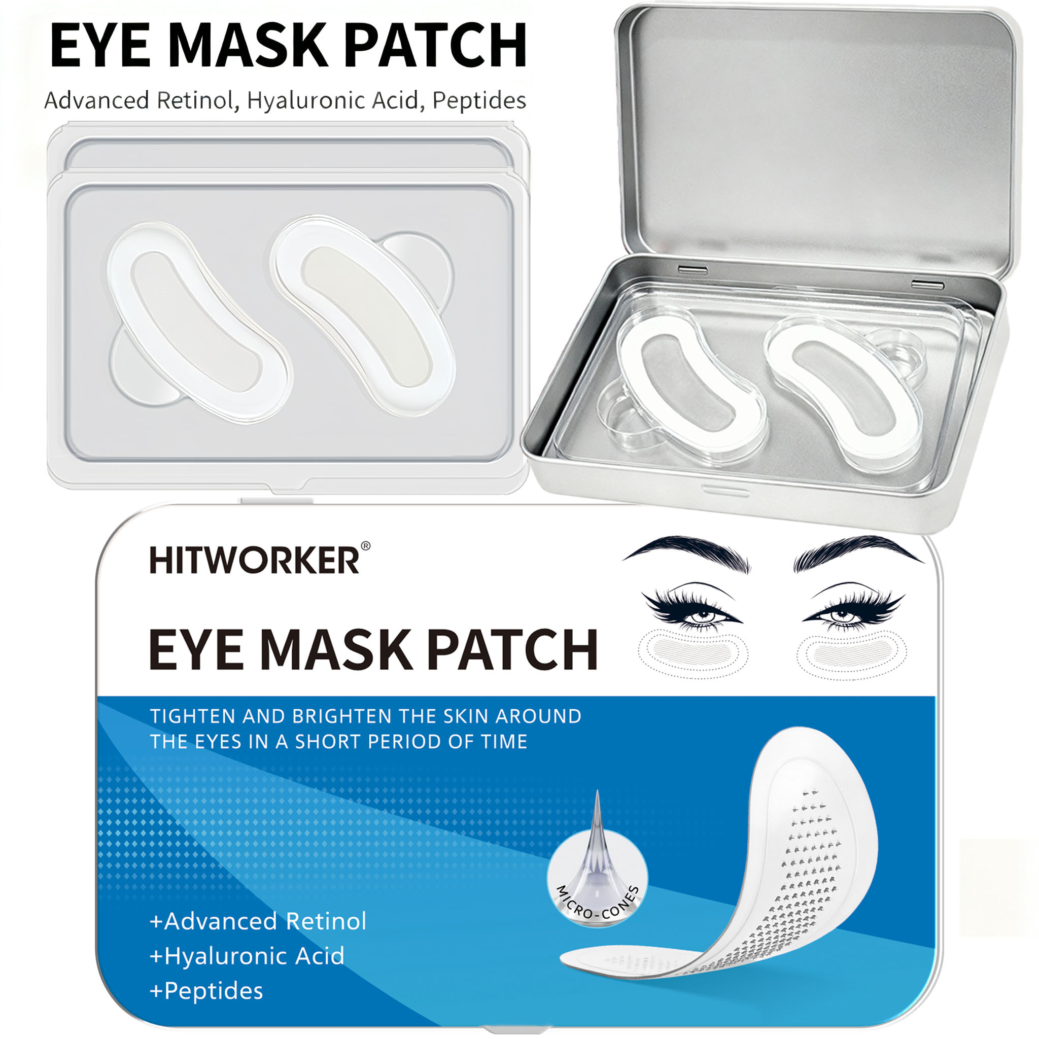 Precision Skincare Deep Cleans - Microneedle Patch Eye recension och pris