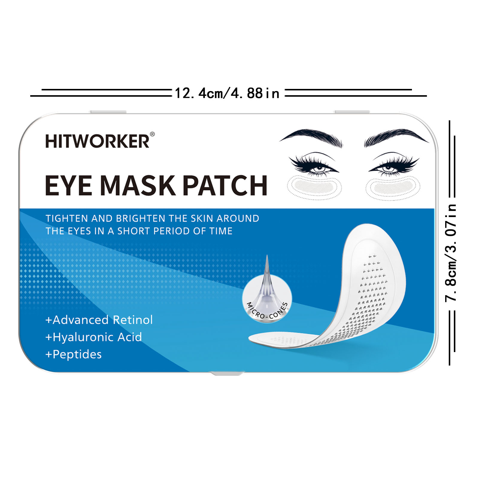 Precision Skincare Deep Cleans - Microneedle Patch Eye recension och pris
