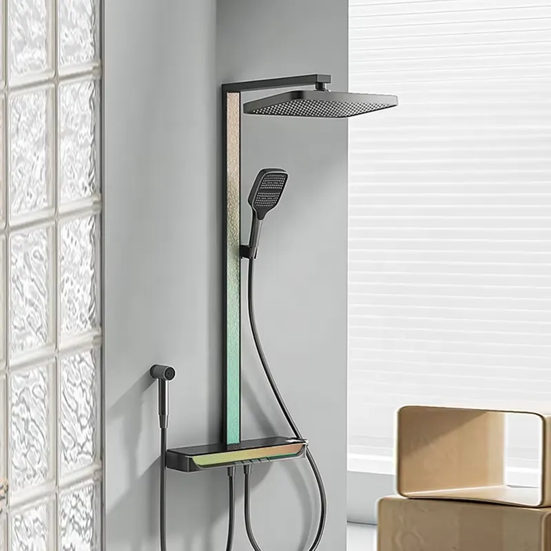 Brass Digital Waterfall Shower - Spa & Wellness Komplex Bristol Royal * * * * recension och pris