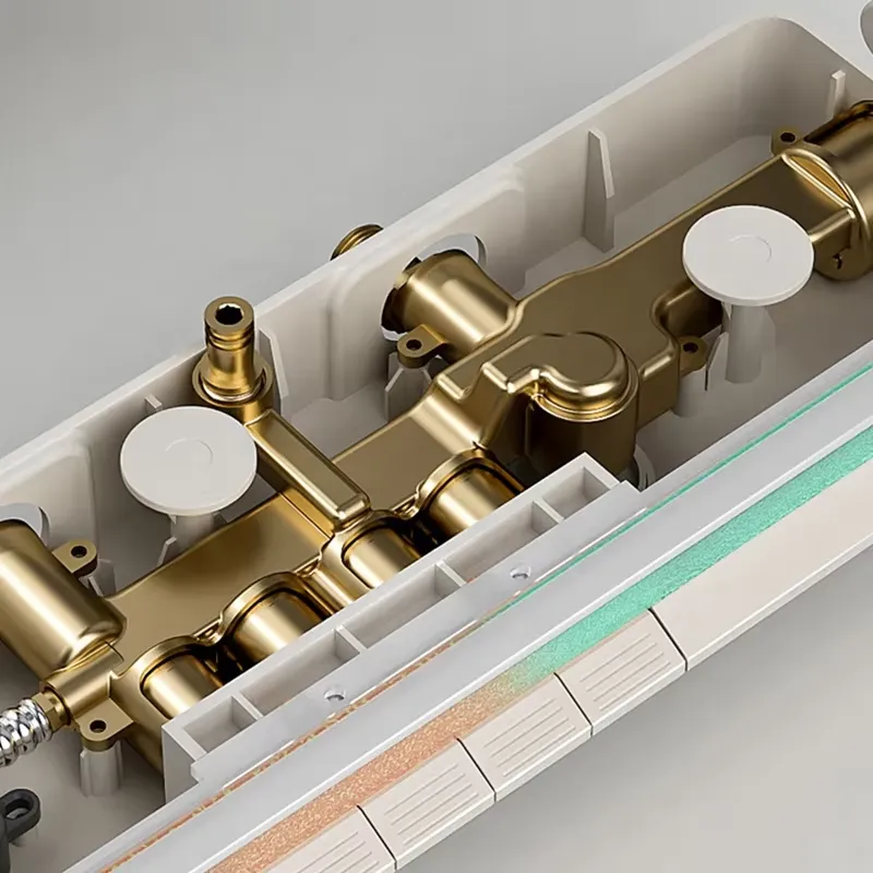 Brass Digital Waterfall Shower - Spa & Wellness Komplex Bristol Royal * * * * recension och pris