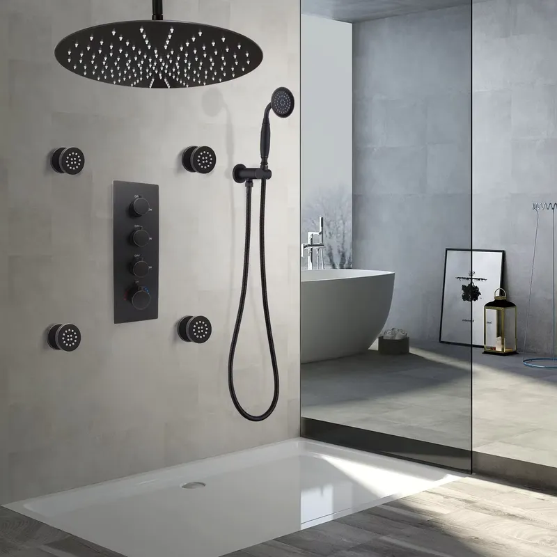 4-Piece Matte Black Ceramic Ad - Spa & Wellness Komplex Bristol Royal * * * * recension och pris