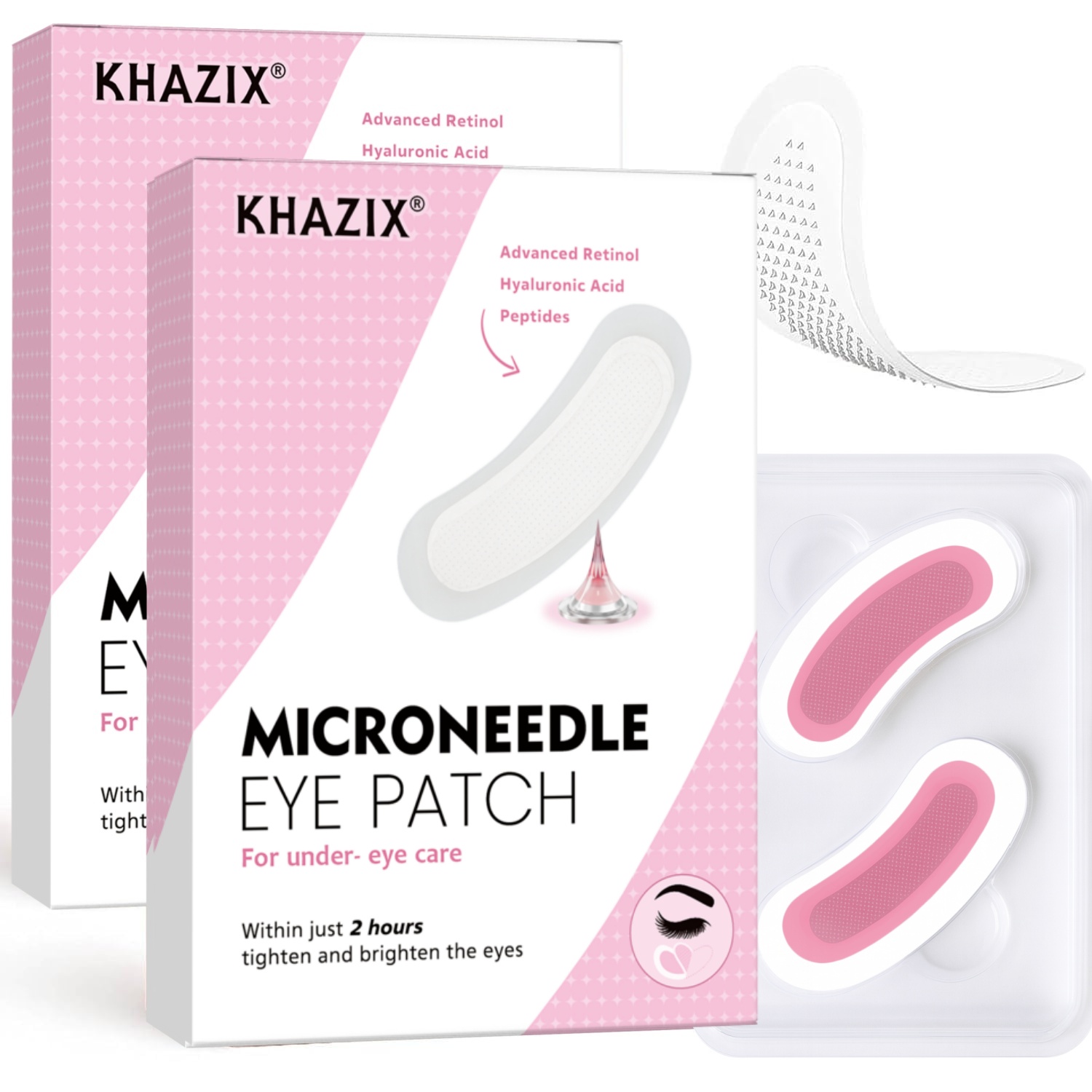 Retinol Microneedle Eye Patche - Microneedle Patch Eye recension och pris