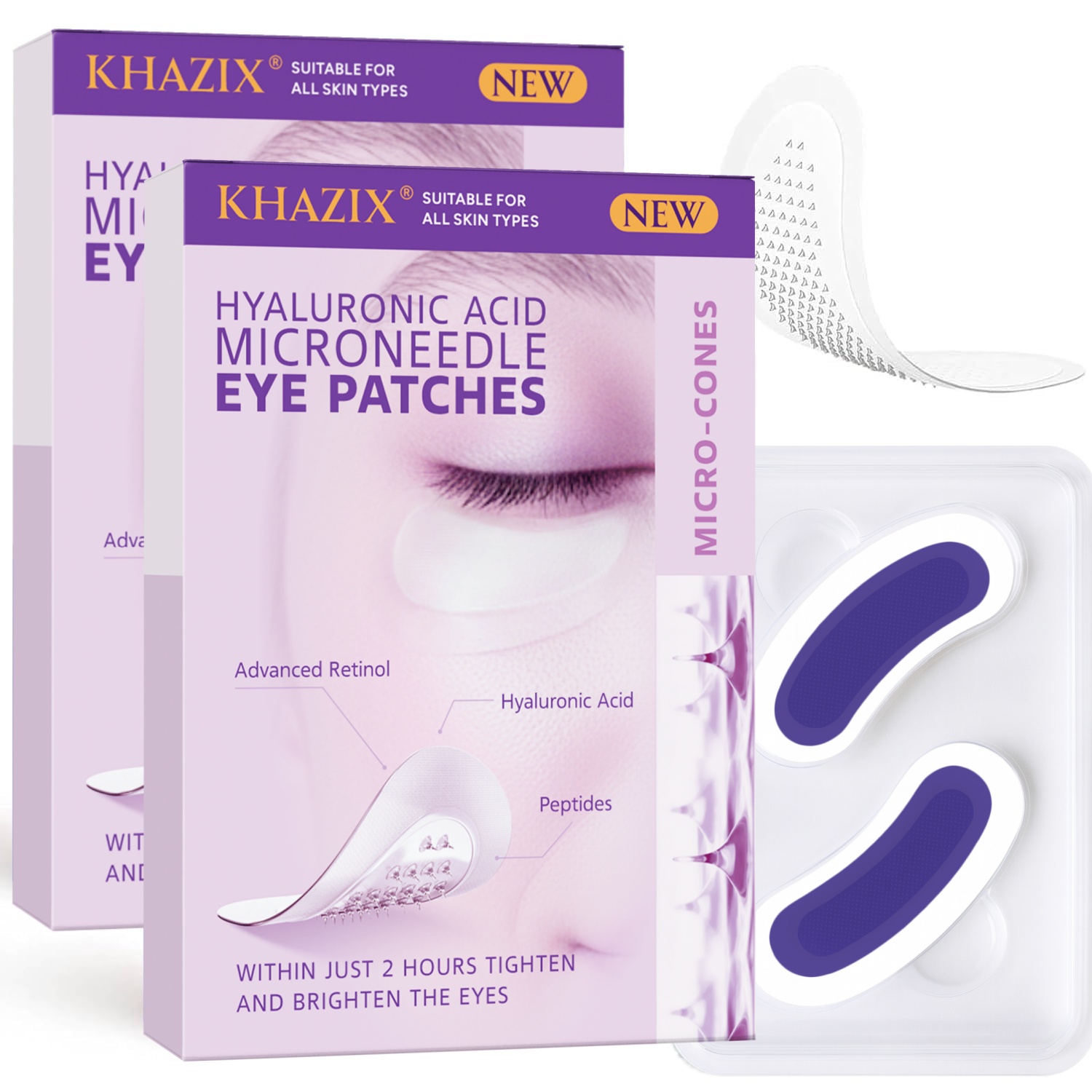 Retinol Microneedle Eye Patche - Microneedle Patch Eye recension och pris