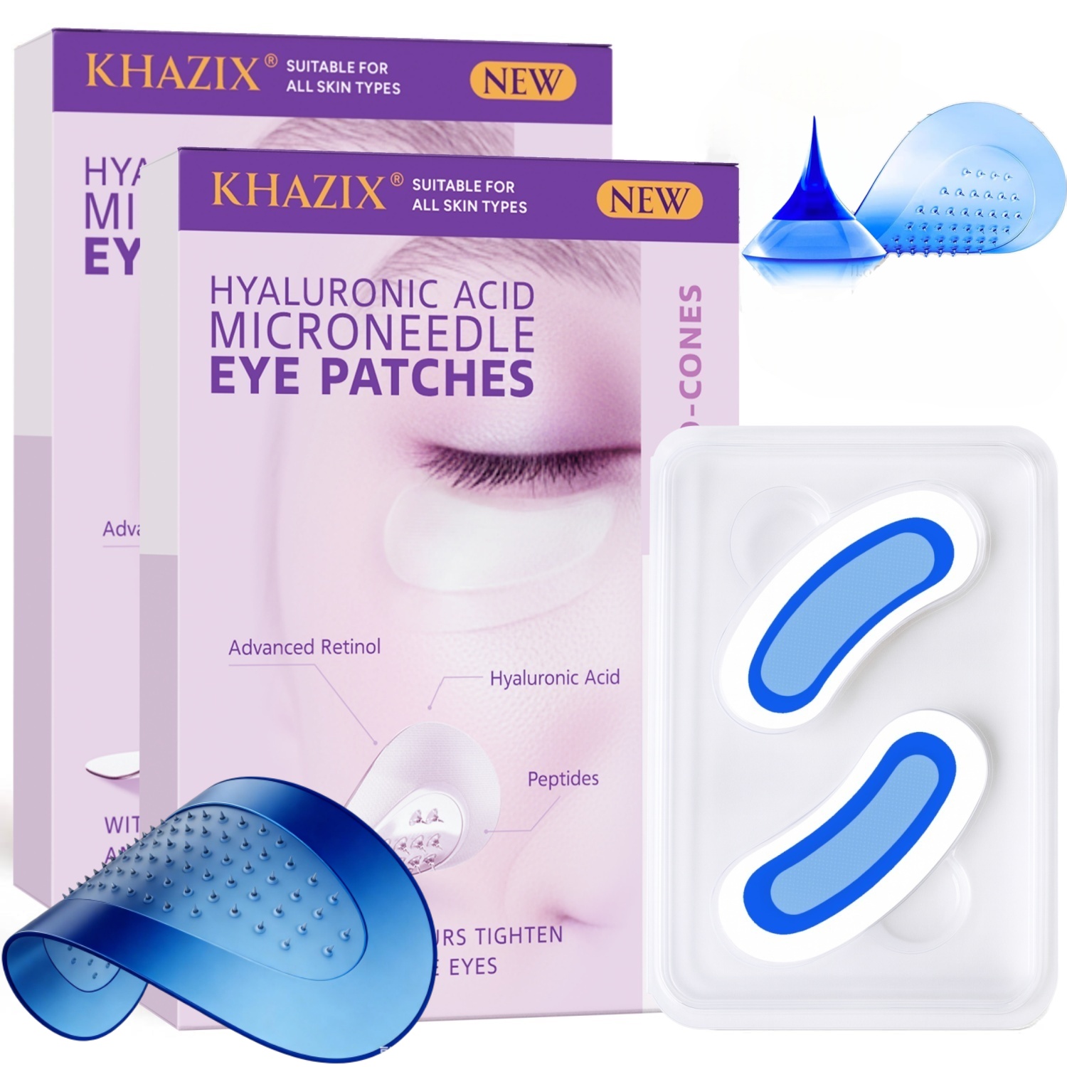 Retinol Microneedle Eye Patche - Microneedle Patch Eye recension och pris