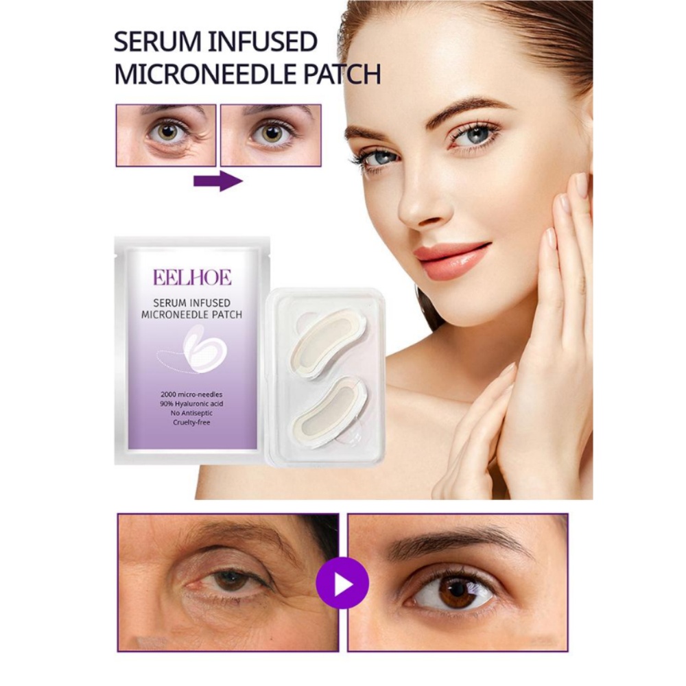 Micro-needle Eye Mask Patch, L - Microneedle Patch Eye recension och pris
